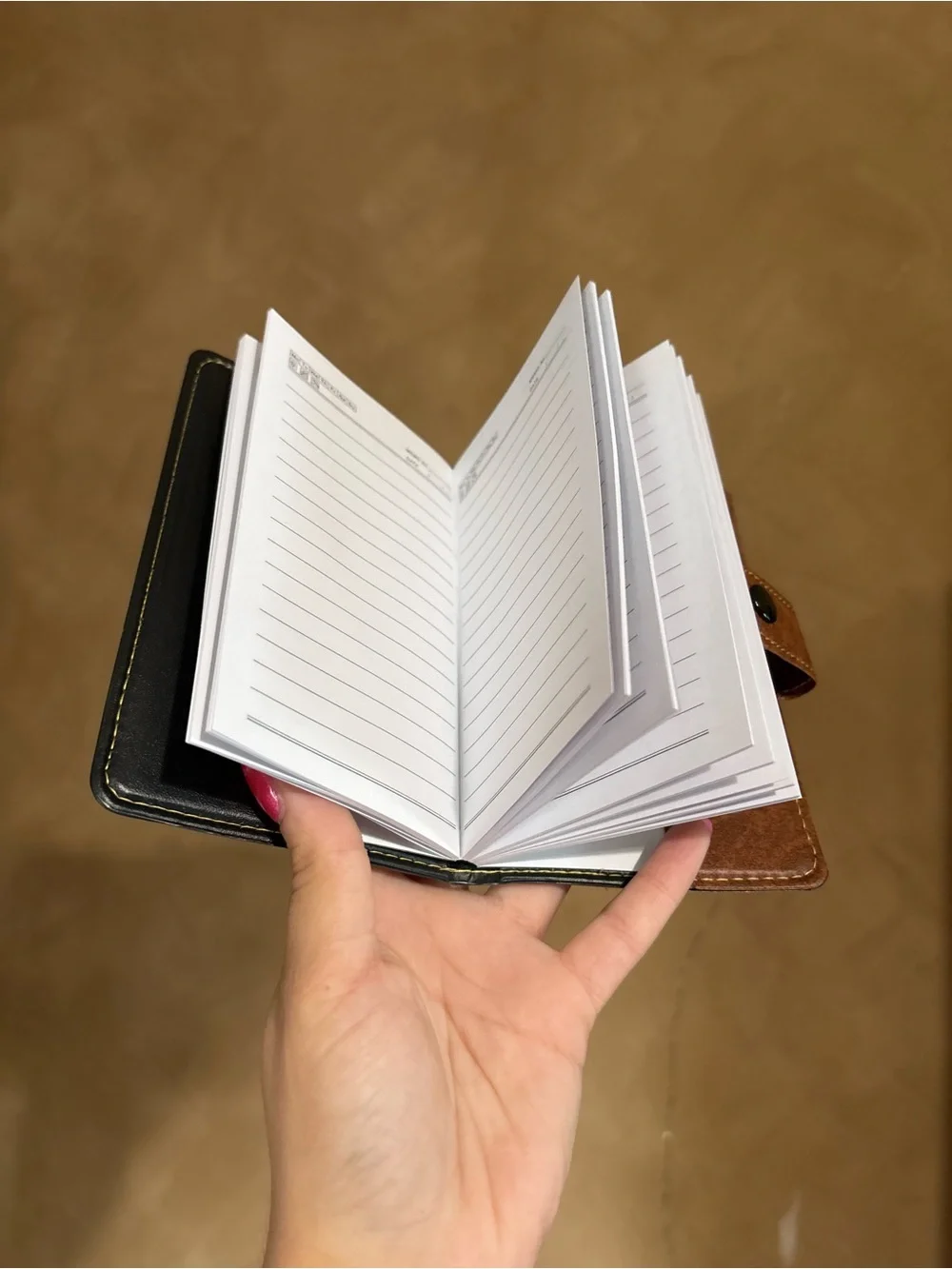 Bible Verse “Fearless” Journal Brown Faux Leather Brand New
